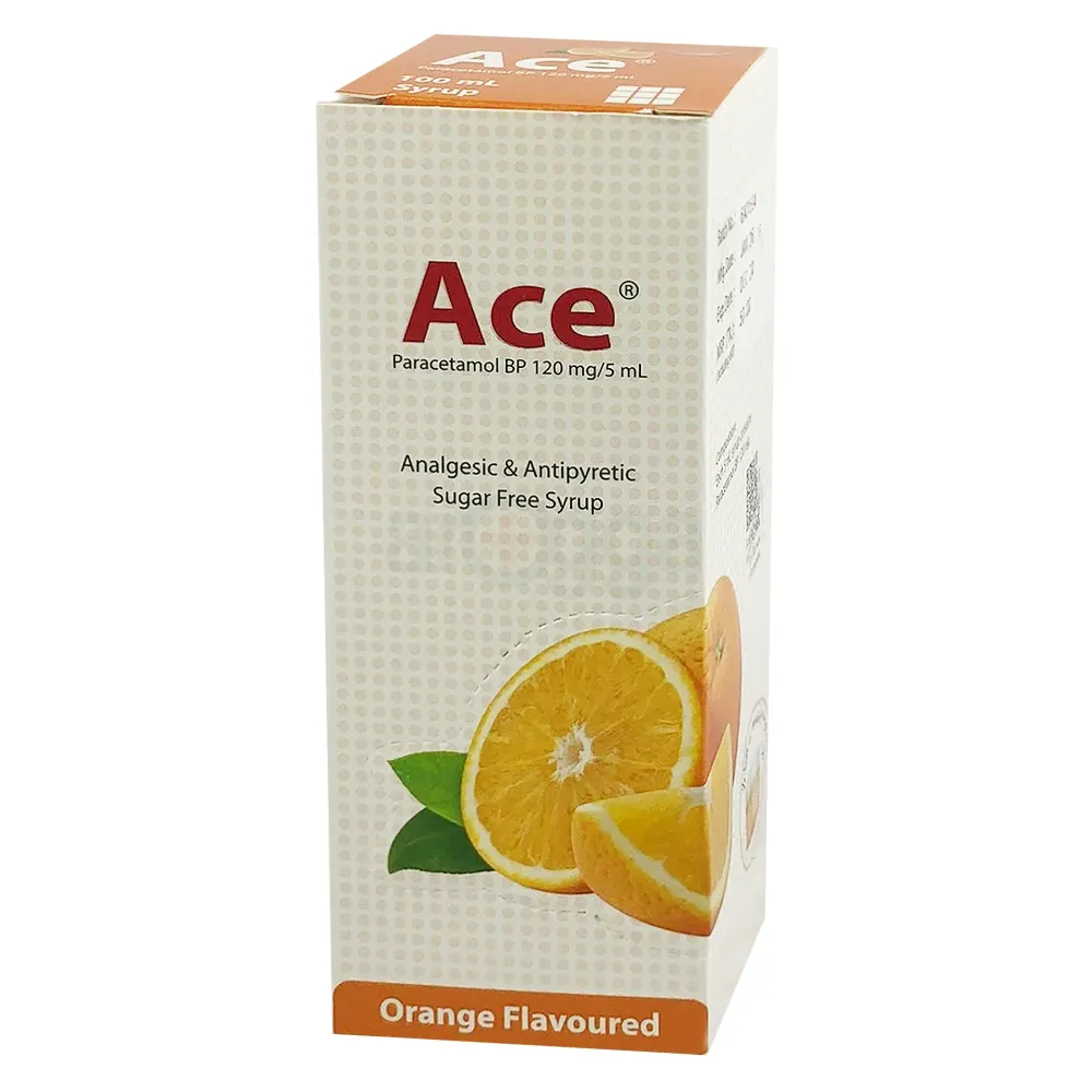 Ace (Orange Flavour) 100ml Syrup price in Bangladesh | Arogga Online ...