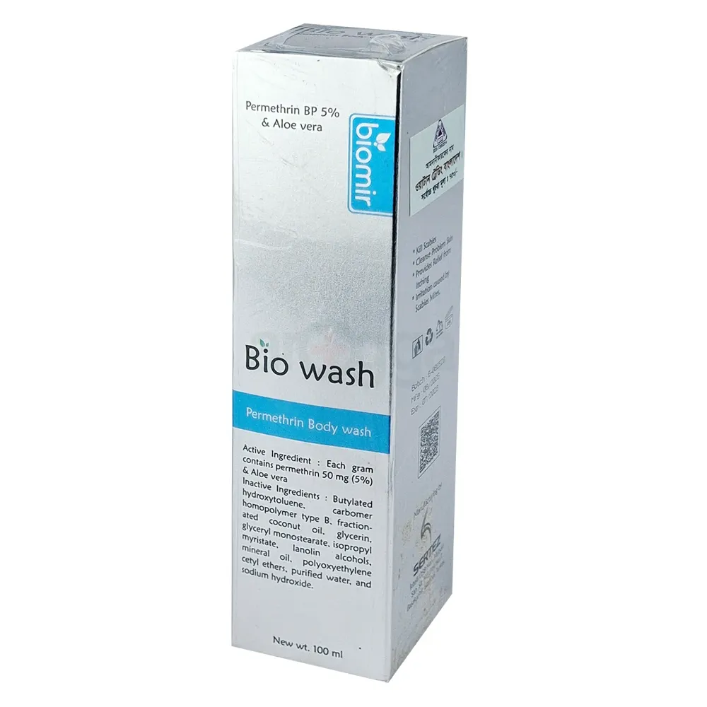 Bio Wash Permethrin Body Wash 100ml price in Bangladesh | Arogga Online ...