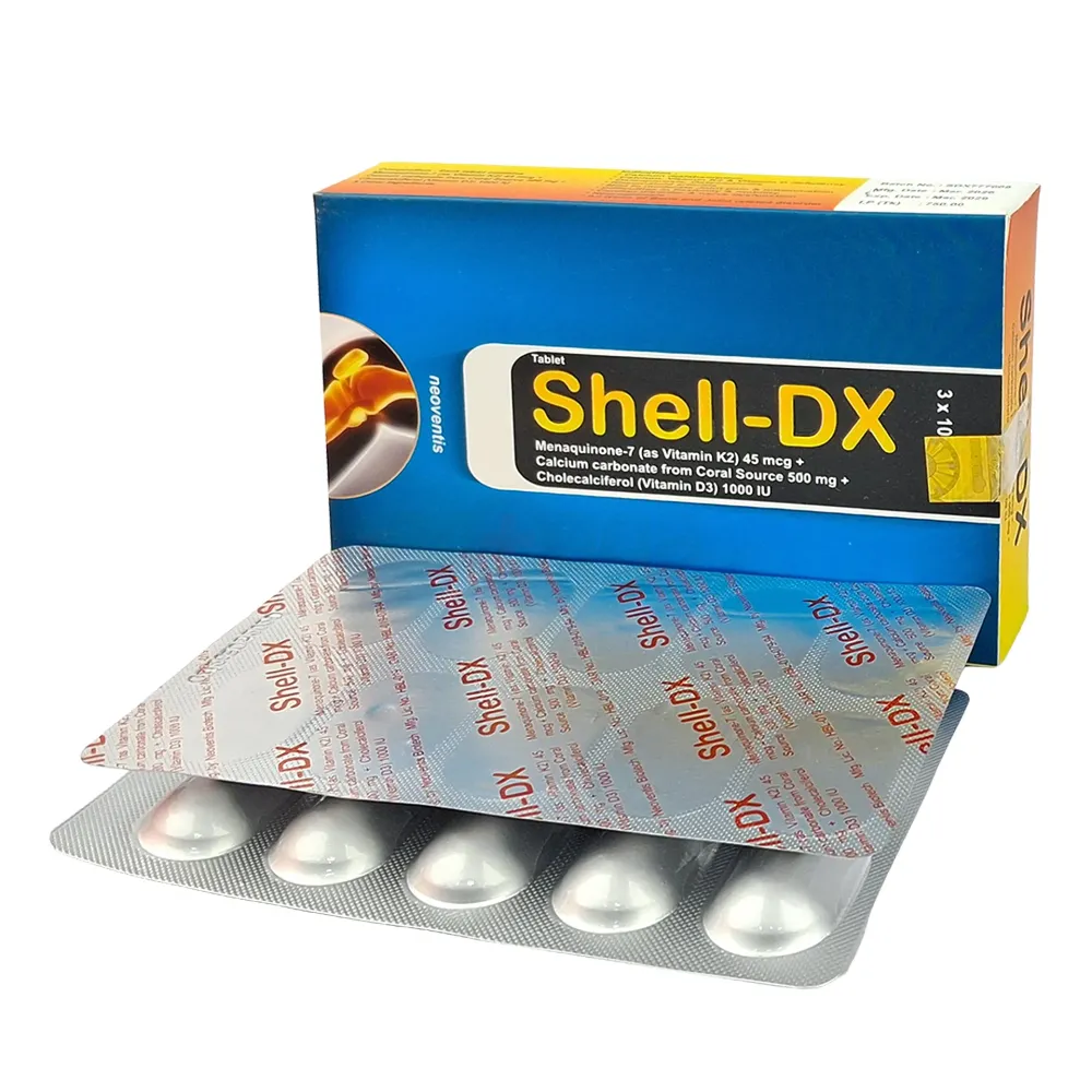 Shell-Dx Tablet 30's price in Bangladesh | Arogga Online Pharmacy