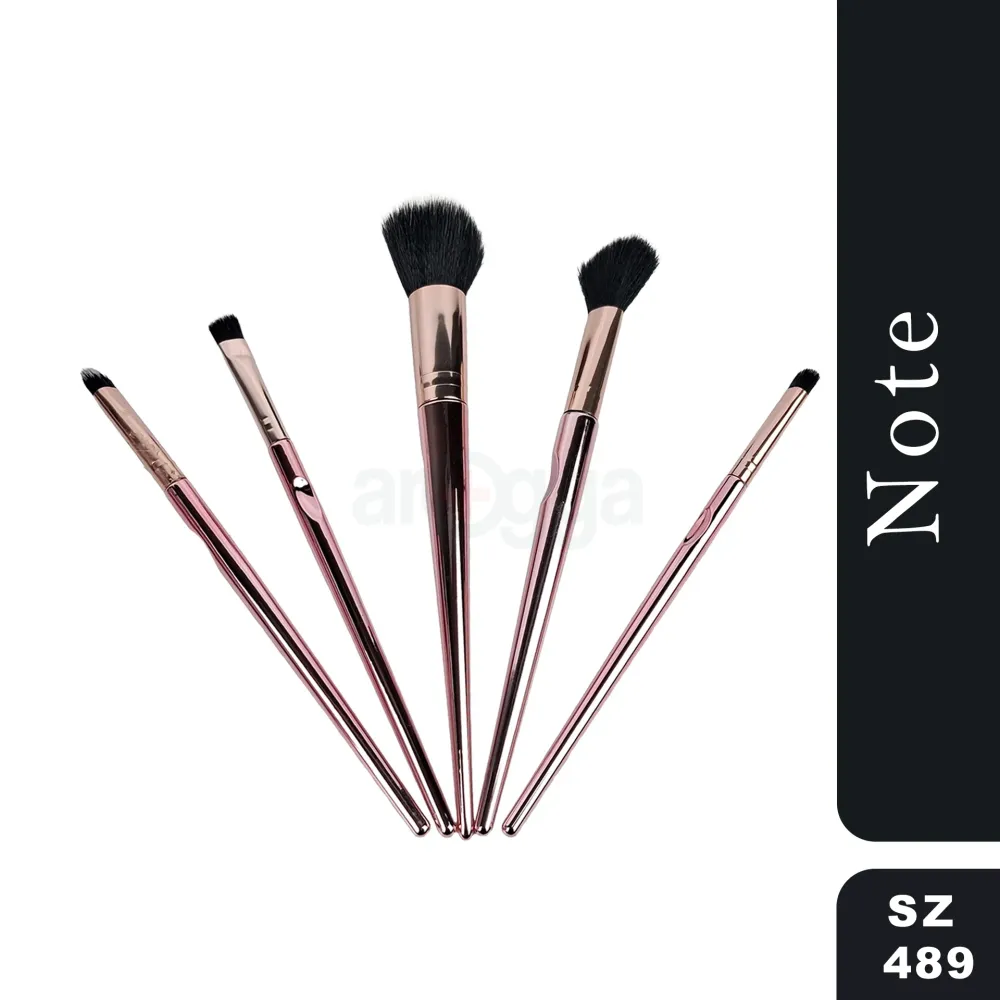 Note 5 piece Makeup Brush set (SZ- 489) price in Bangladesh | Arogga