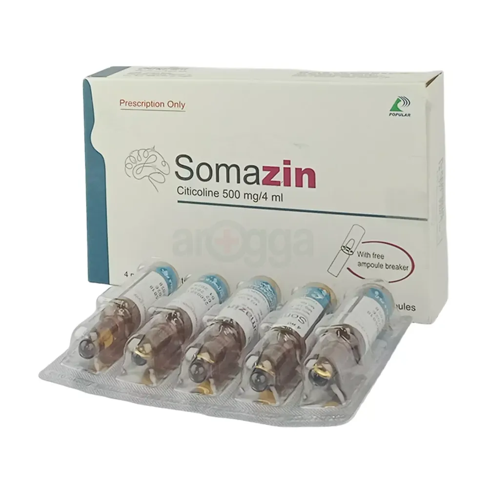 Somazin 500 IM/IV Injection price in Bangladesh | Arogga Online Pharmacy