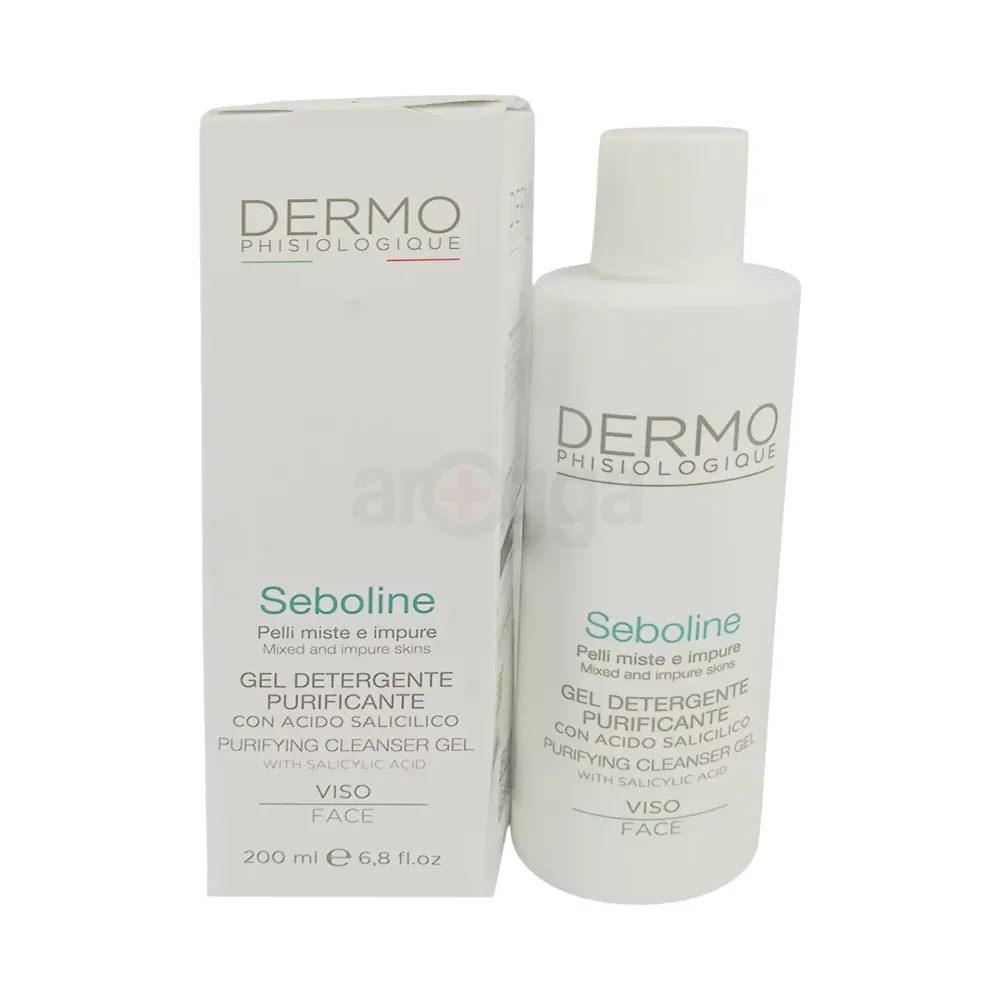Dermo Phisiologique Seboline Purifying Cleansing Gel with Salicylic ...