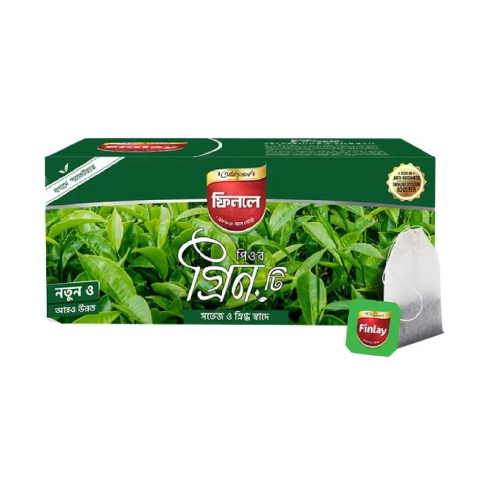 Finlay Pure Green Tea 50 Tea Bags price in Bangladesh | Arogga