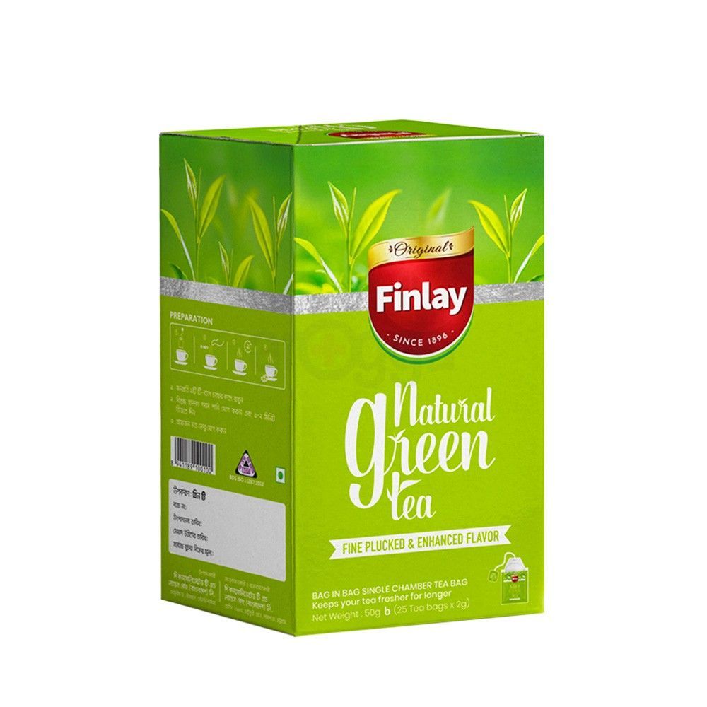 Finlay Natural Green Tea 25 Sachets price in Bangladesh | Arogga