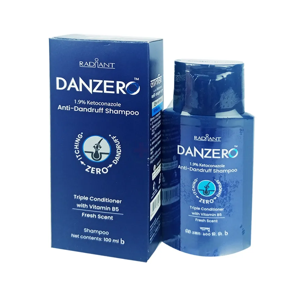 Danzero Anti-Dandruff Shampoo 100ml price in Bangladesh | Arogga Online ...