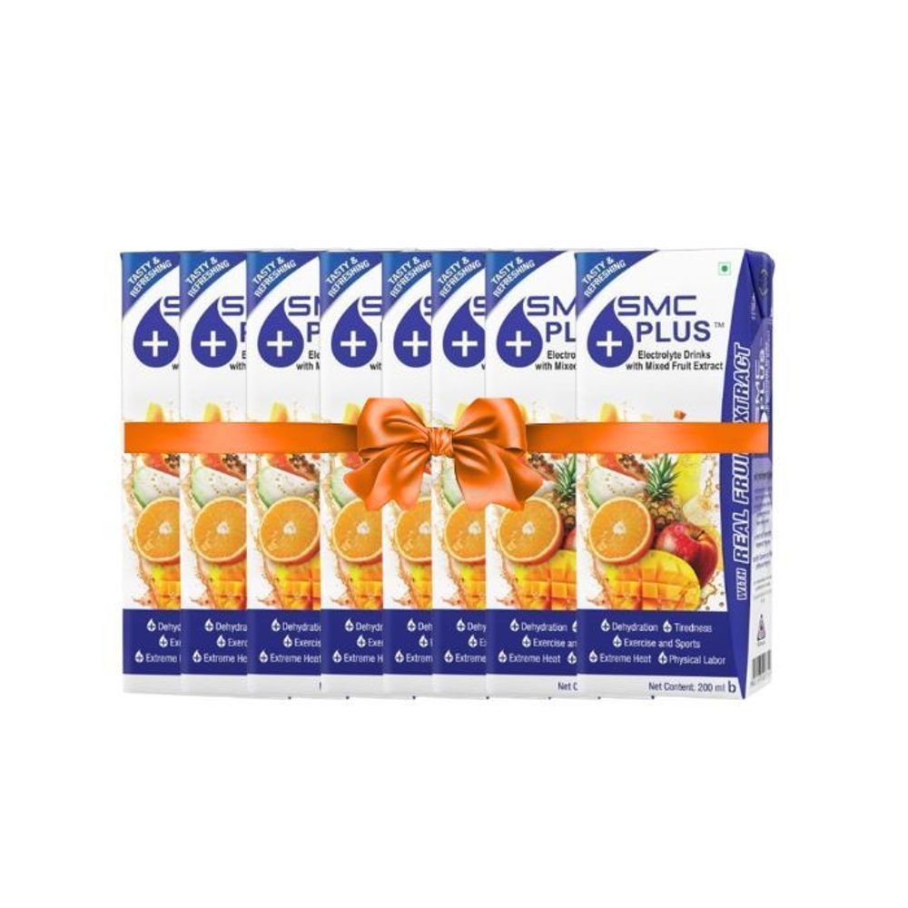 SMC Plus Mixed Fruit Electrolyte Drink 200ml (8pcs Combo) price in ...
