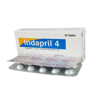 Indapril 4 1.25mg+4mg Tablet