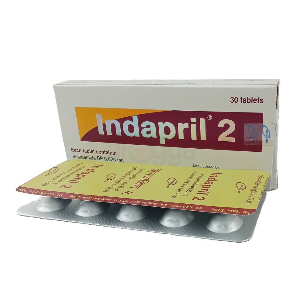 Indapril 2 625mcg+2mg Tablet