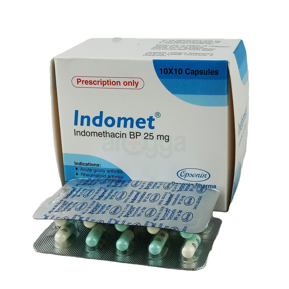 Indomet 25mg Capsule