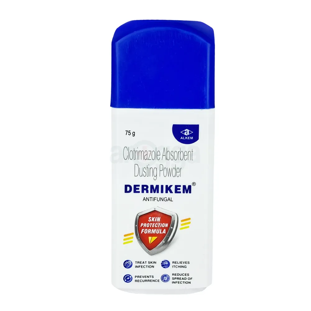 Dermikem Antifungal Dusting Powder with Clotrimazole – 75g price in ...