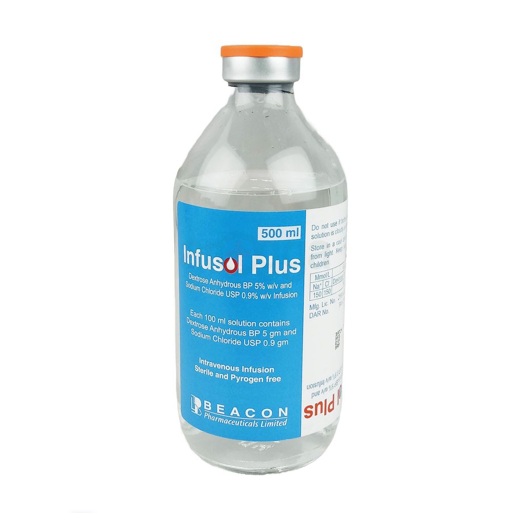 Infusol Plus IV 5%+0.9% Infusion