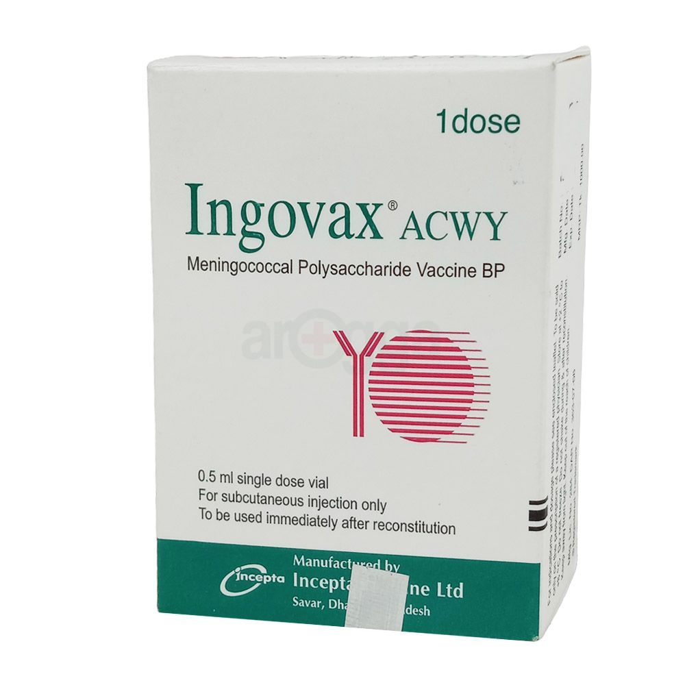 Ingovax ACWY 50mcg/0.5ml Injection