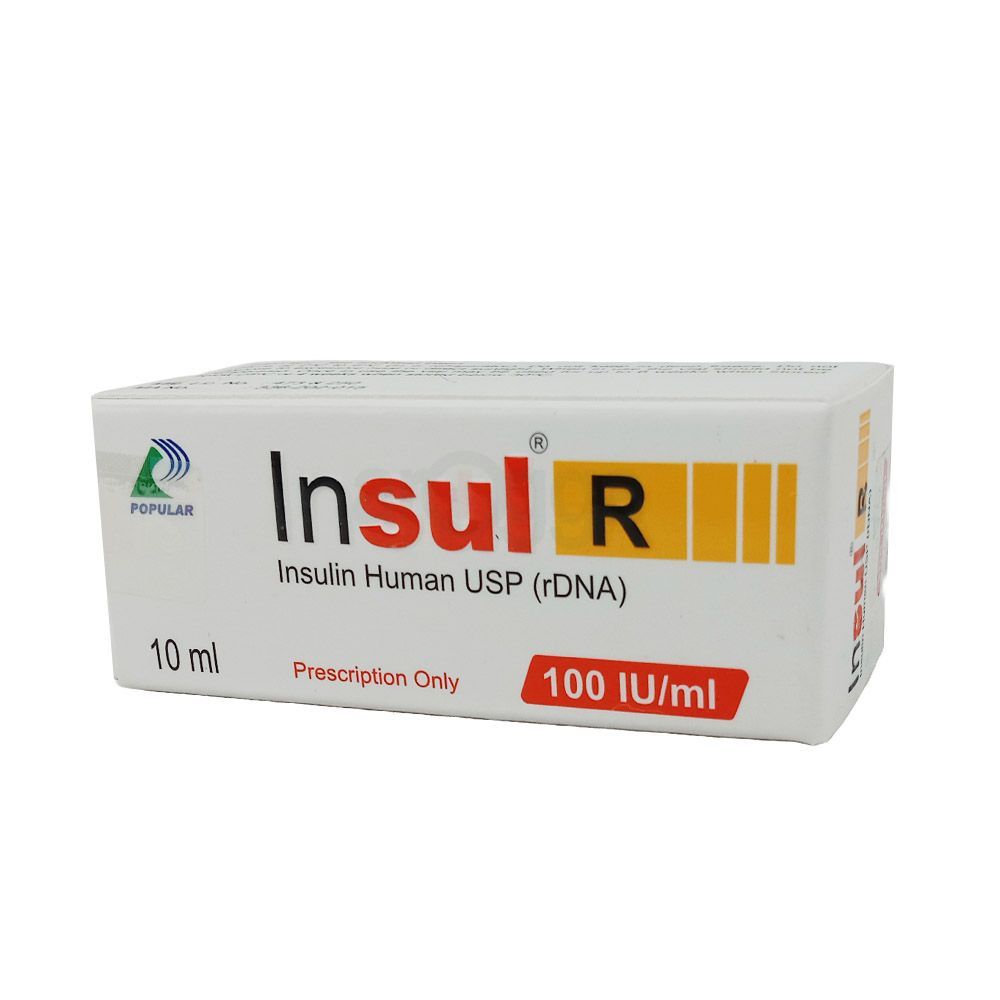 Insul R 100IU 100IU/ml Injection