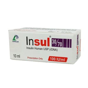 Insul 30/70 100IU 100IU/ml Injection