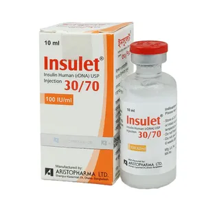 Insulet 30/70 100IU 100IU/ml Injection