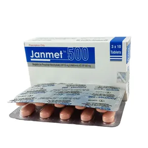 Janmet 500mg+50mg Tablet