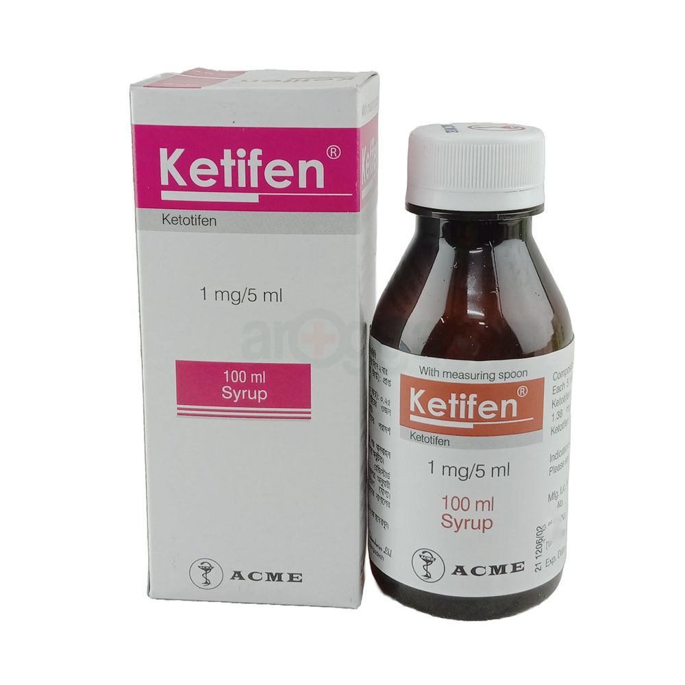 Ketifen 1mg/5ml Syrup