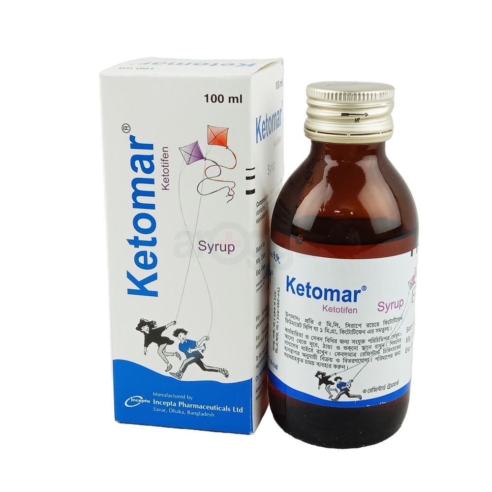 Ketomar 1mg/5ml Syrup