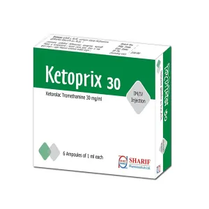 Ketoprix 30 IM/IV 30mg/ml Injection