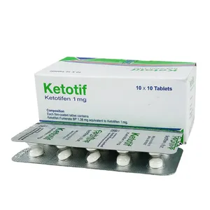 Ketotif 1mg Tablet