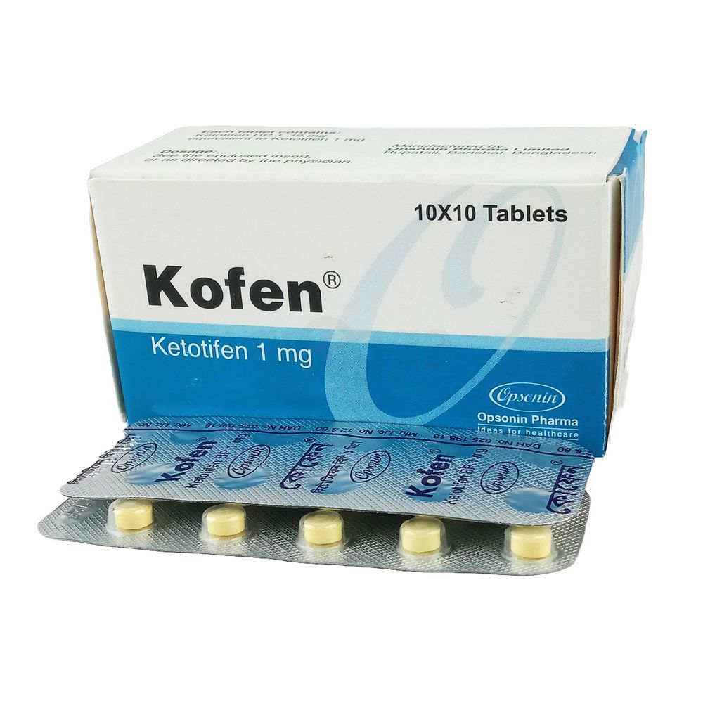 Kofen 1mg Tablet