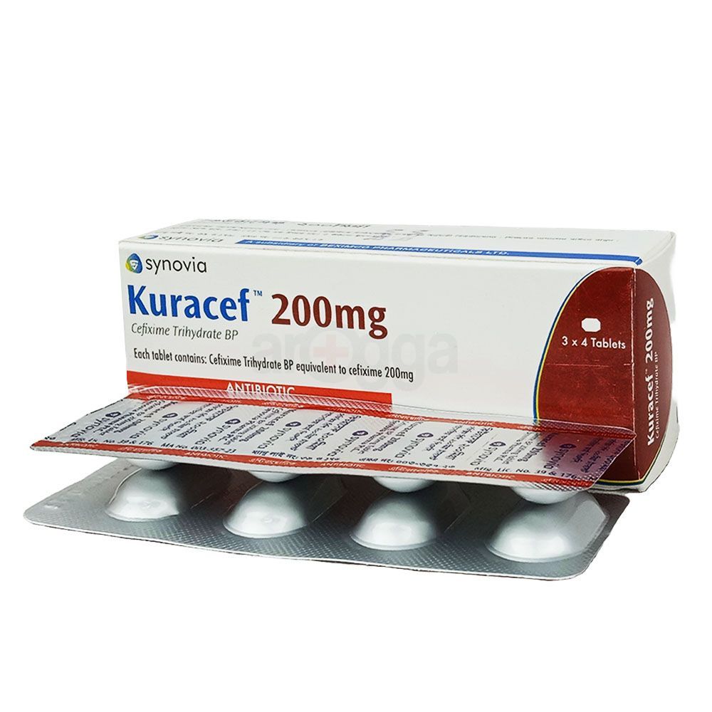 Kuracef 200mg Tablet