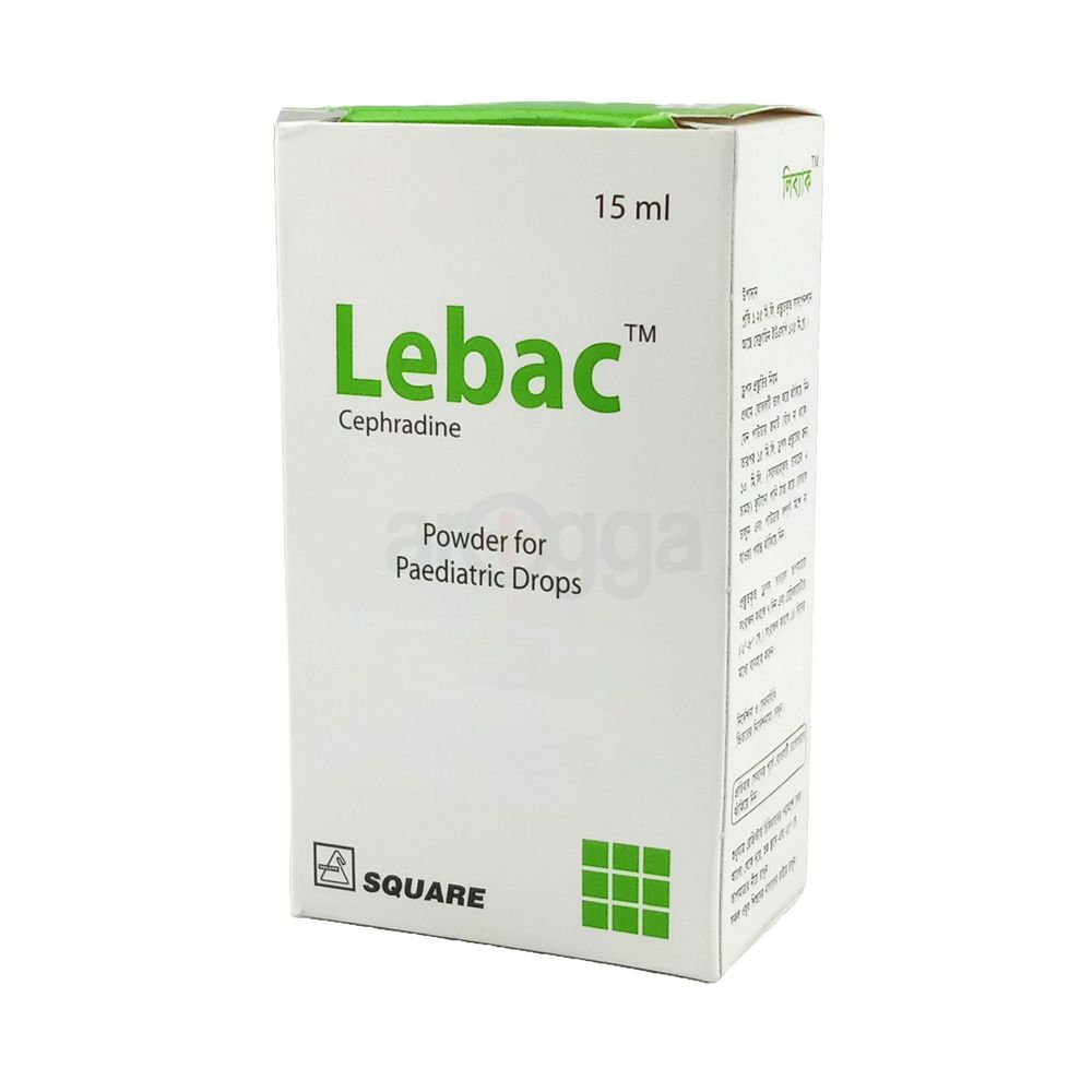 Lebac 125mg/1.25ml Pediatric Drops