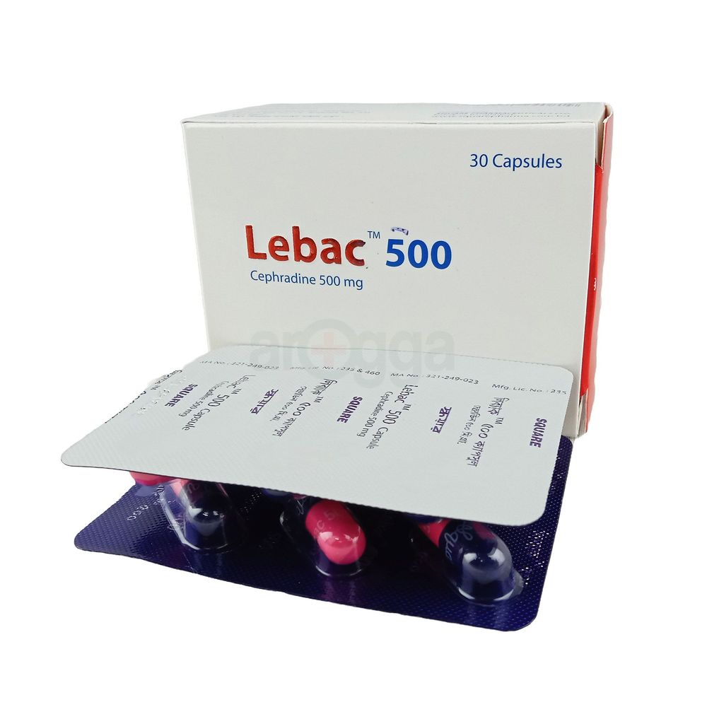 Lebac 500mg Capsule