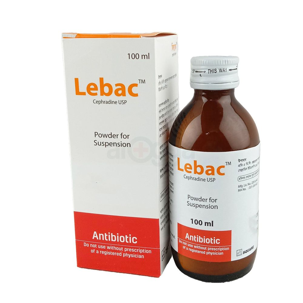 Lebac 125mg/5ml Powder for Suspension