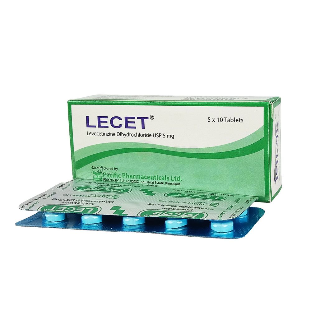 Lecet 5mg Tablet