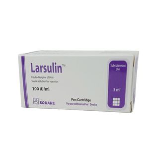 Larsulin Pen Cartidge 100IU/3ml Injection