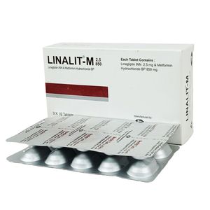 Linalit M 850 2.5mg+850mg Tablet