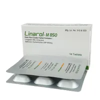 Linarol-M 850 2.5mg+850mg Tablet