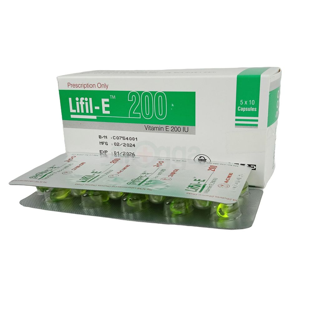 Lifil-E 200mg Capsule