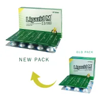 Ligazid M 1000 2.5mg+1000mg Tablet