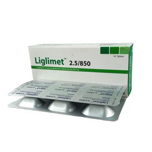 Liglimet 850 2.5mg+850mg Tablet