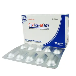 Lijenta-M 500 2.5mg+500mg Tablet