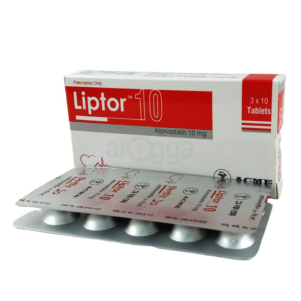 Liptor 10mg Tablet