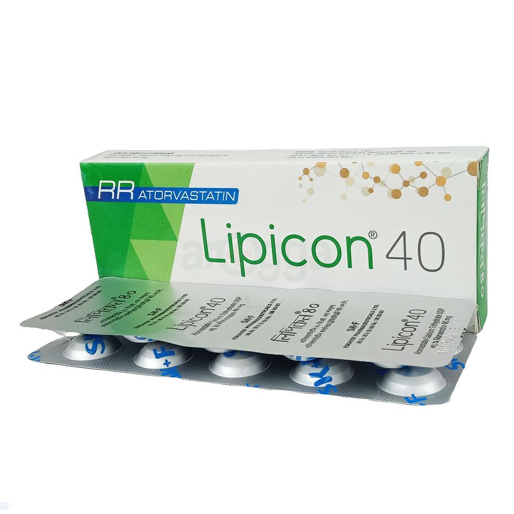 Lipicon 40mg Tablet