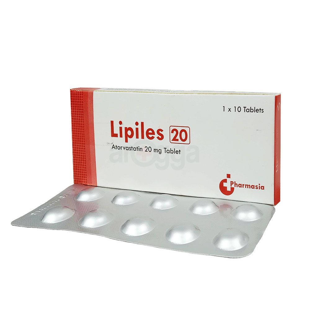 Lipiles 20mg Tablet