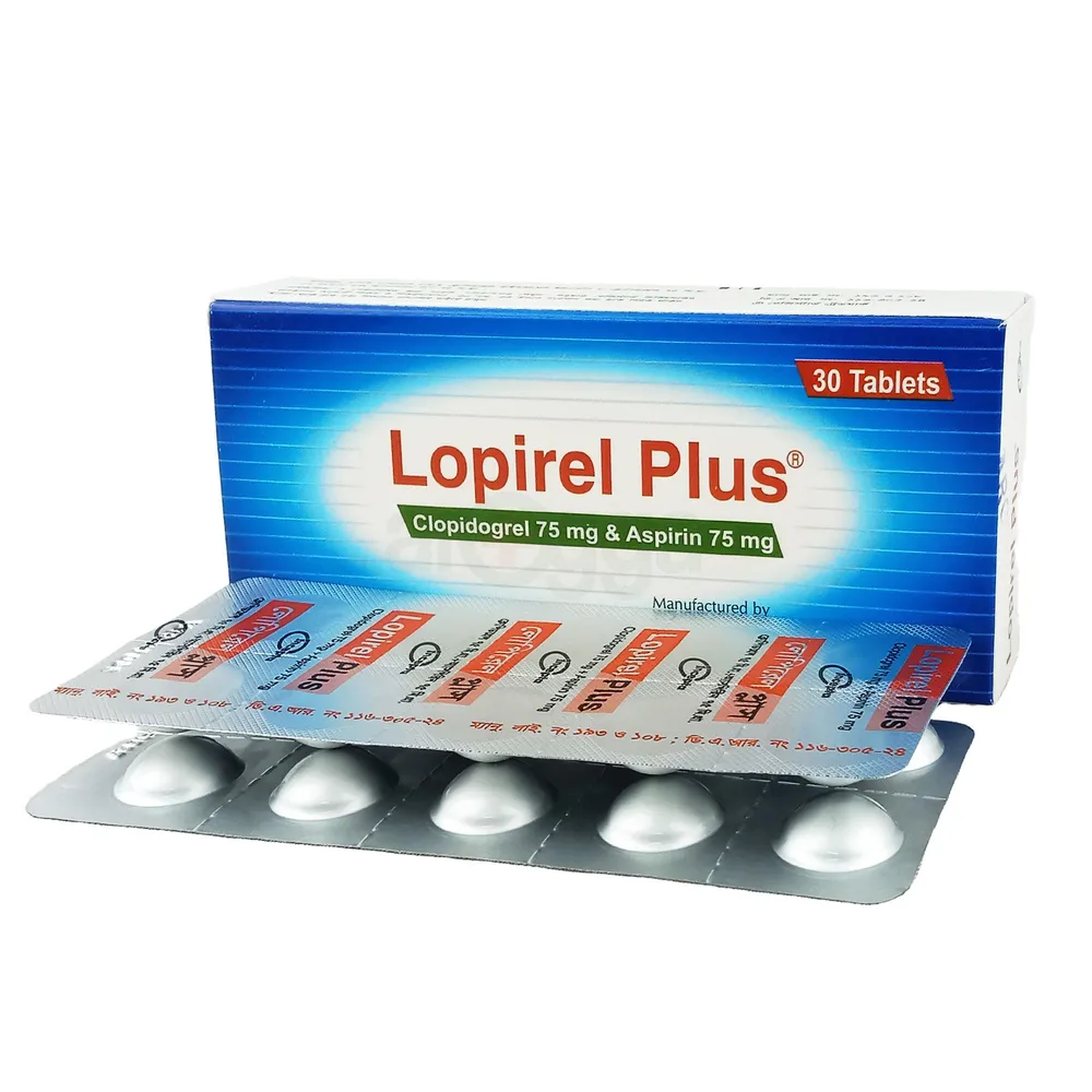 Lopirel Plus 75mg+75mg tablet