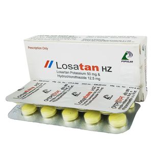 Losatan HZ 12.5/50 12.5mg+50mg Tablet