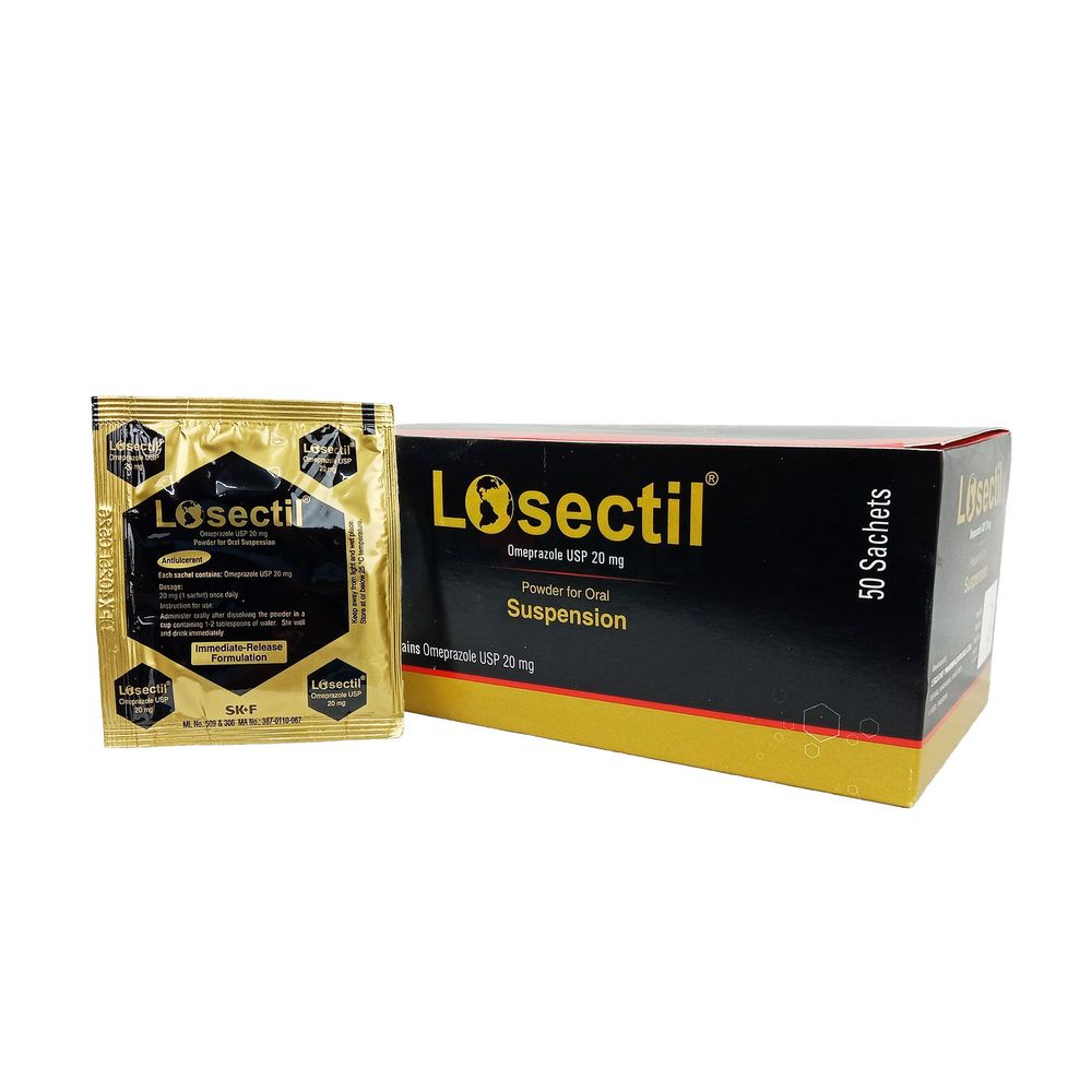 Losectil Dry Powder 20mg Powder