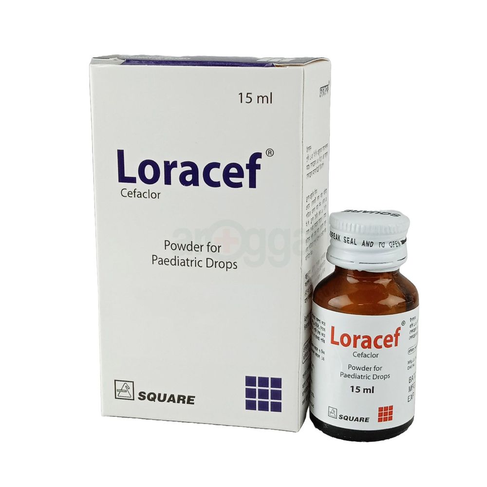 Loracef 15ml Drop 125mg/1.25ml Pediatric Drops
