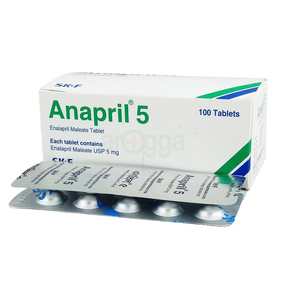 Anapril 5mg Tablet