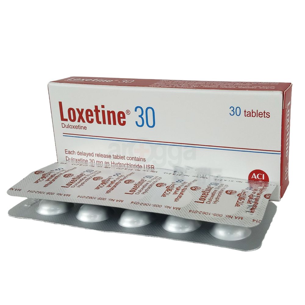 Loxetine 30mg Tablet