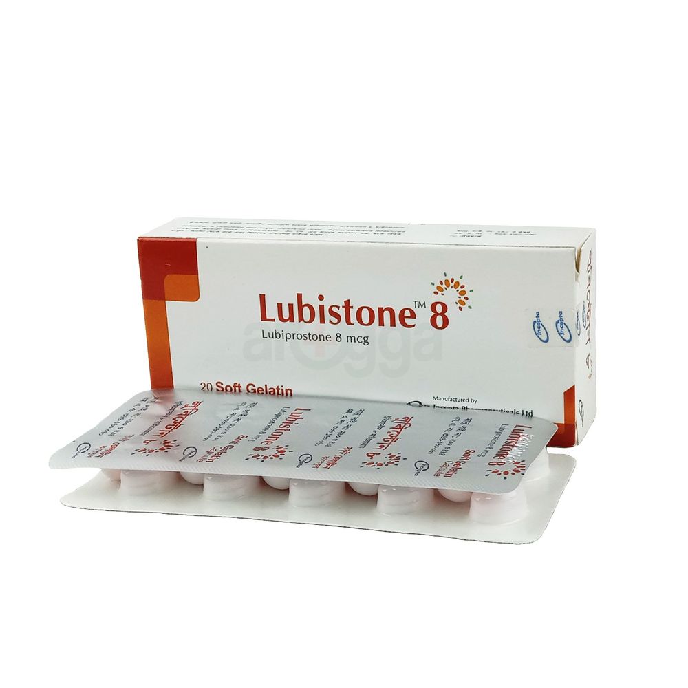 Lubistone 8 8mcg Capsule