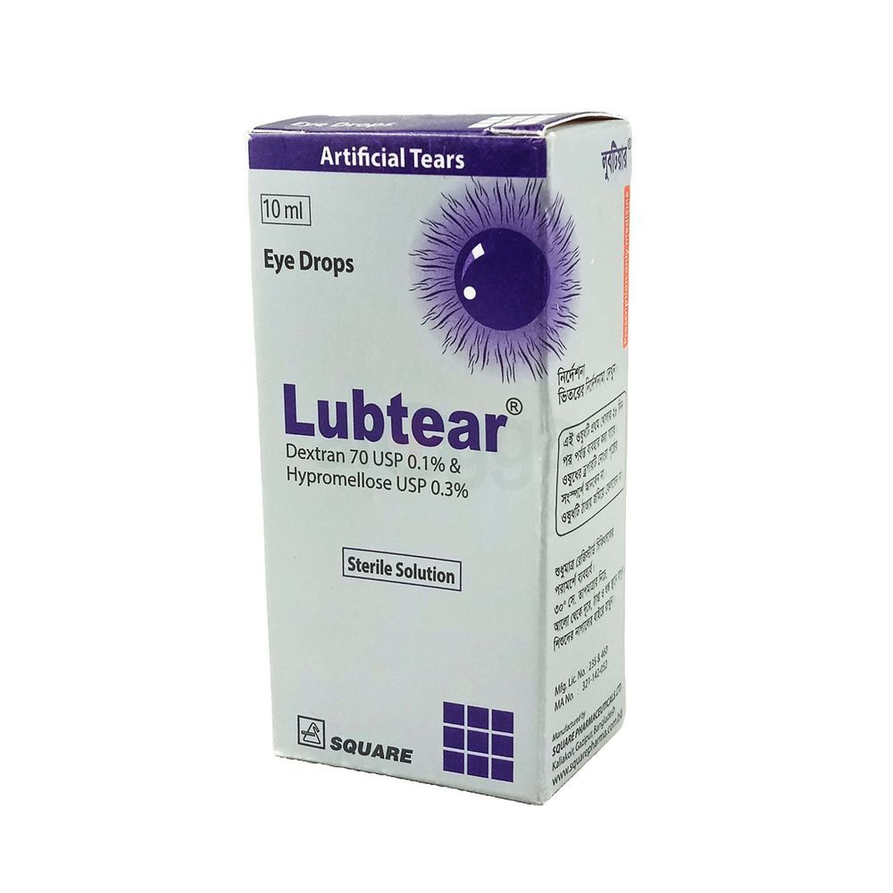 Lubtear 100mg+300mg/100ml Eye Drop