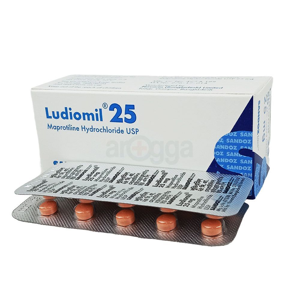 Ludiomil 25mg Tablet