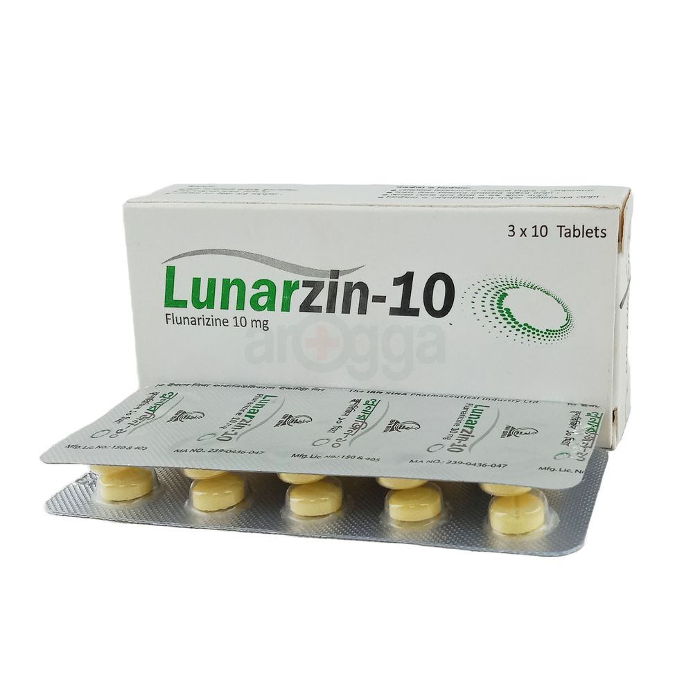 Lunarzin 10mg Tablet